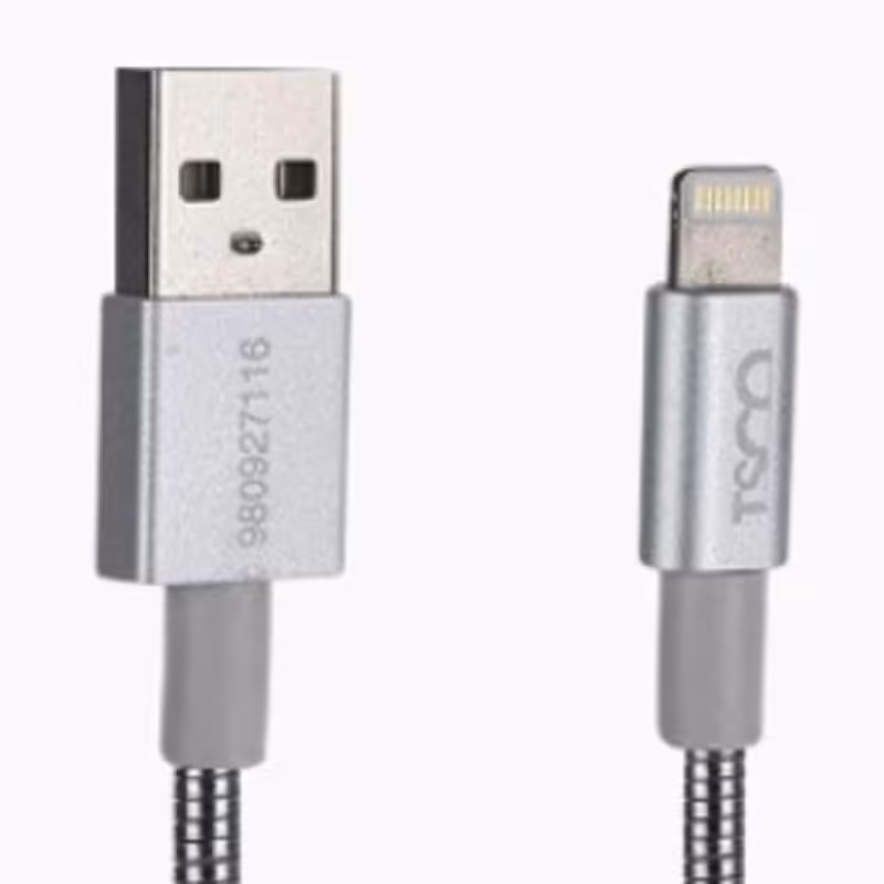 کابل شارژ  USB به لایتنینگ تسکو مدل TC i27 کابل شارژ اپل Tsco TC i27