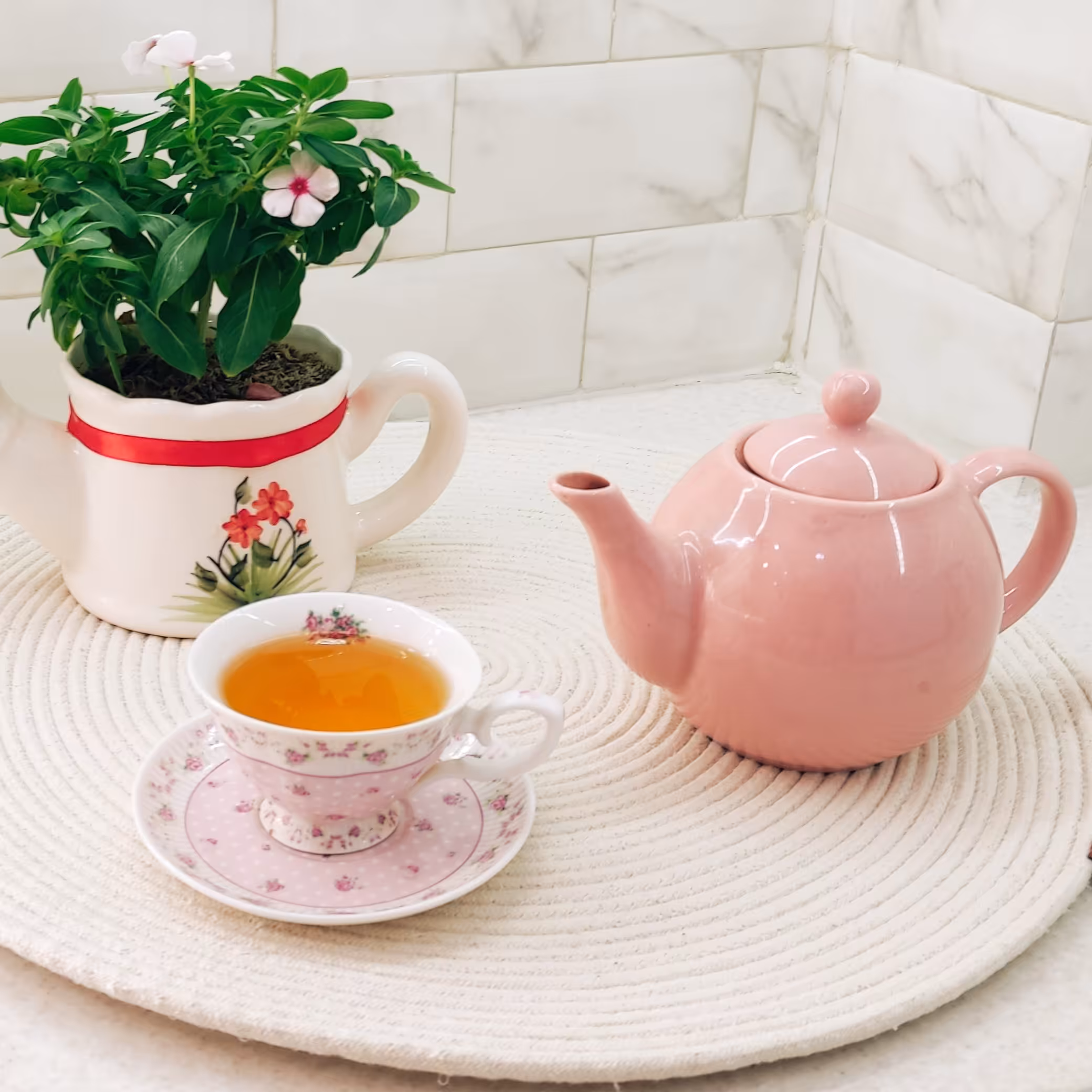 رومیزی دایره ای 