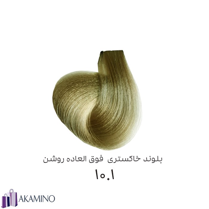 رنگ مو DF بلوند خاکستری فوق العاده روشن شماره 101