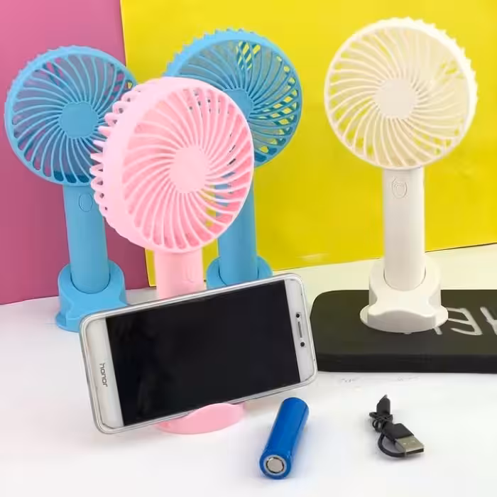 مینی پنکه شارژی همراه فوق العاده  باکیفیت وبانگهداری شارژ بالا