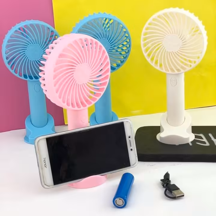 مینی پنکه شارژی همراه فوق العاده  باکیفیت وبانگهداری شارژ بالا