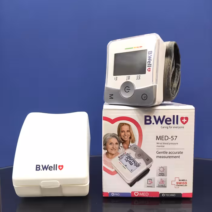 فشارسنج مچی سوییسی 7 سال گارانتی بیول MED57