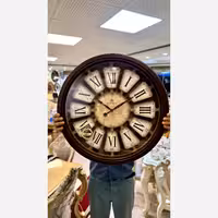 ساعت دیواری تمام چوبی شوبرت 6425