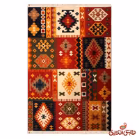 فرش ماشینی ساوین طرح کوکب لاکی