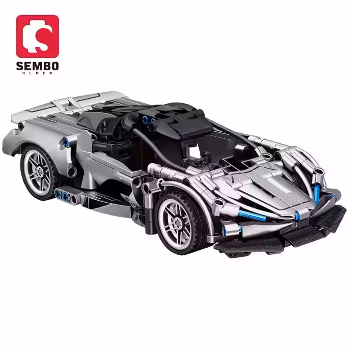 ساختنی (لگو) ماشین SEMBO BLOCK کد 701055