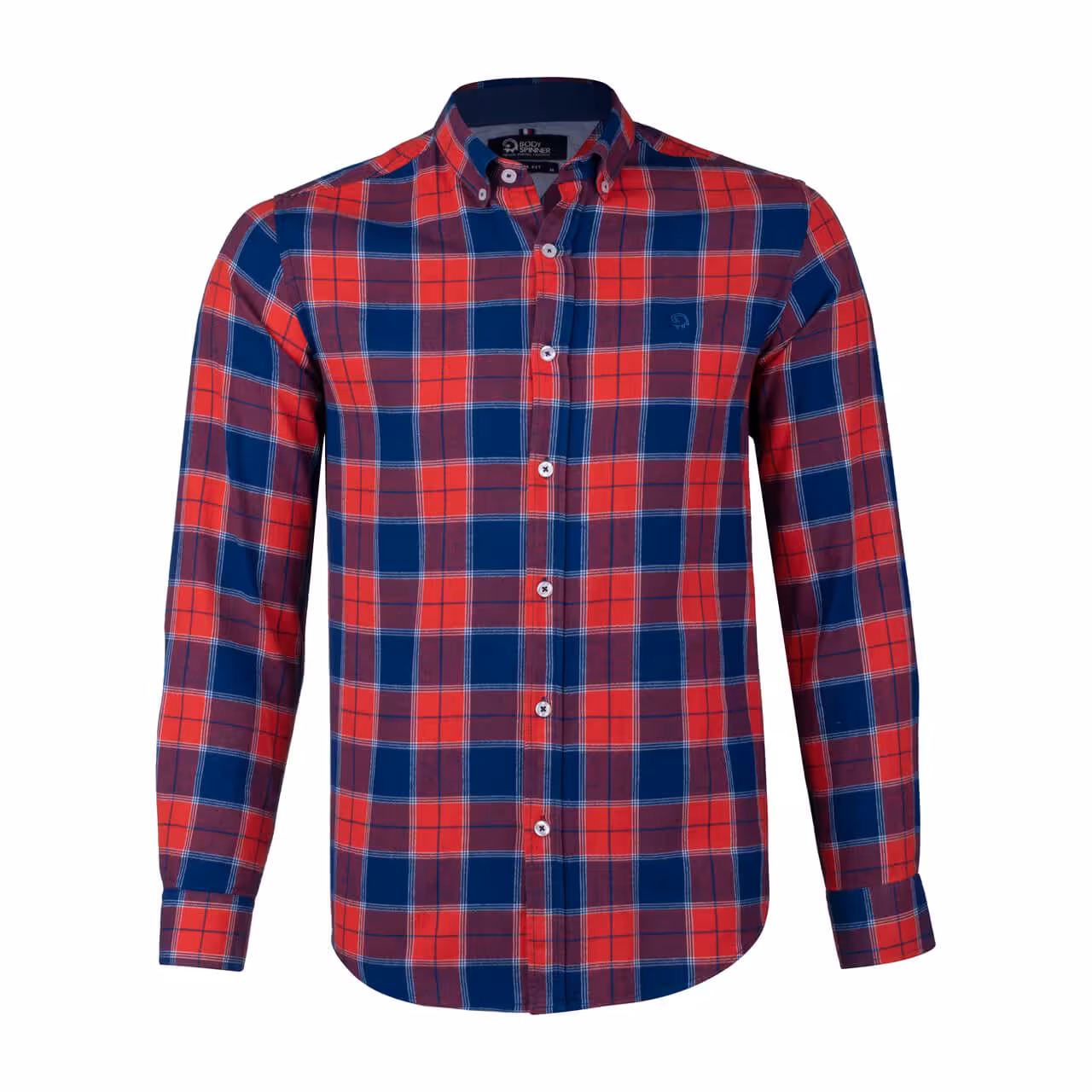 پیراهن آستین بلند یقه دار