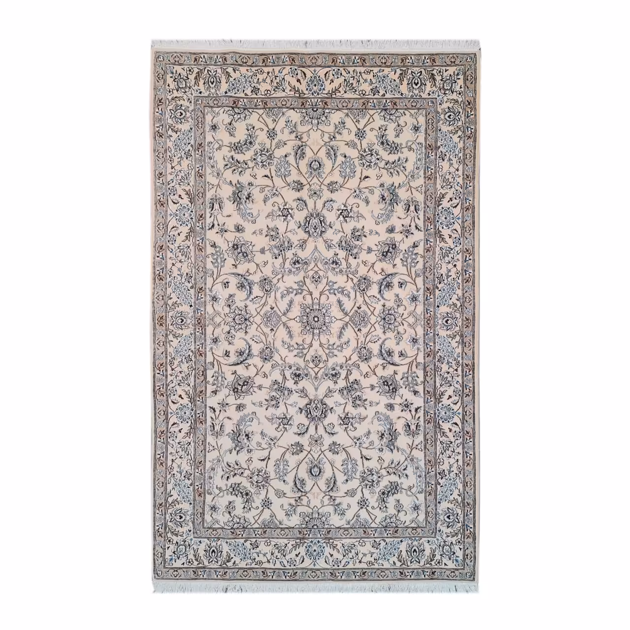 فرش دستبافت چهار متری مدل نایین کد 41