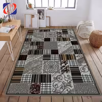 گلیم 12 متری (4-3)-رنگ نقره ای-طرح ساوین-در سایزهای مختلف(ارسال پس کرایه)