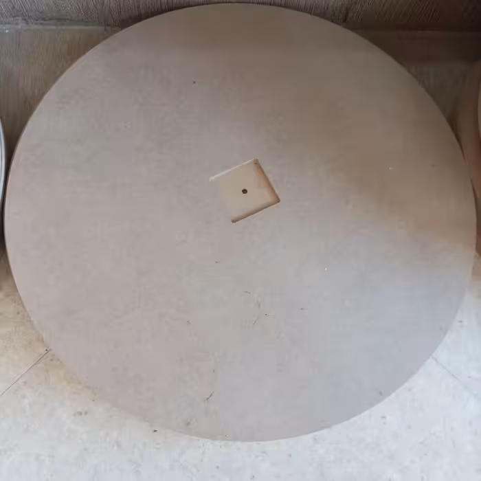 بیس ساعت دیواری رزینی سایز 60 سانتیمتر