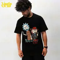تیشرت انیمه ریک و مورتی نخ پنبه کد T-21