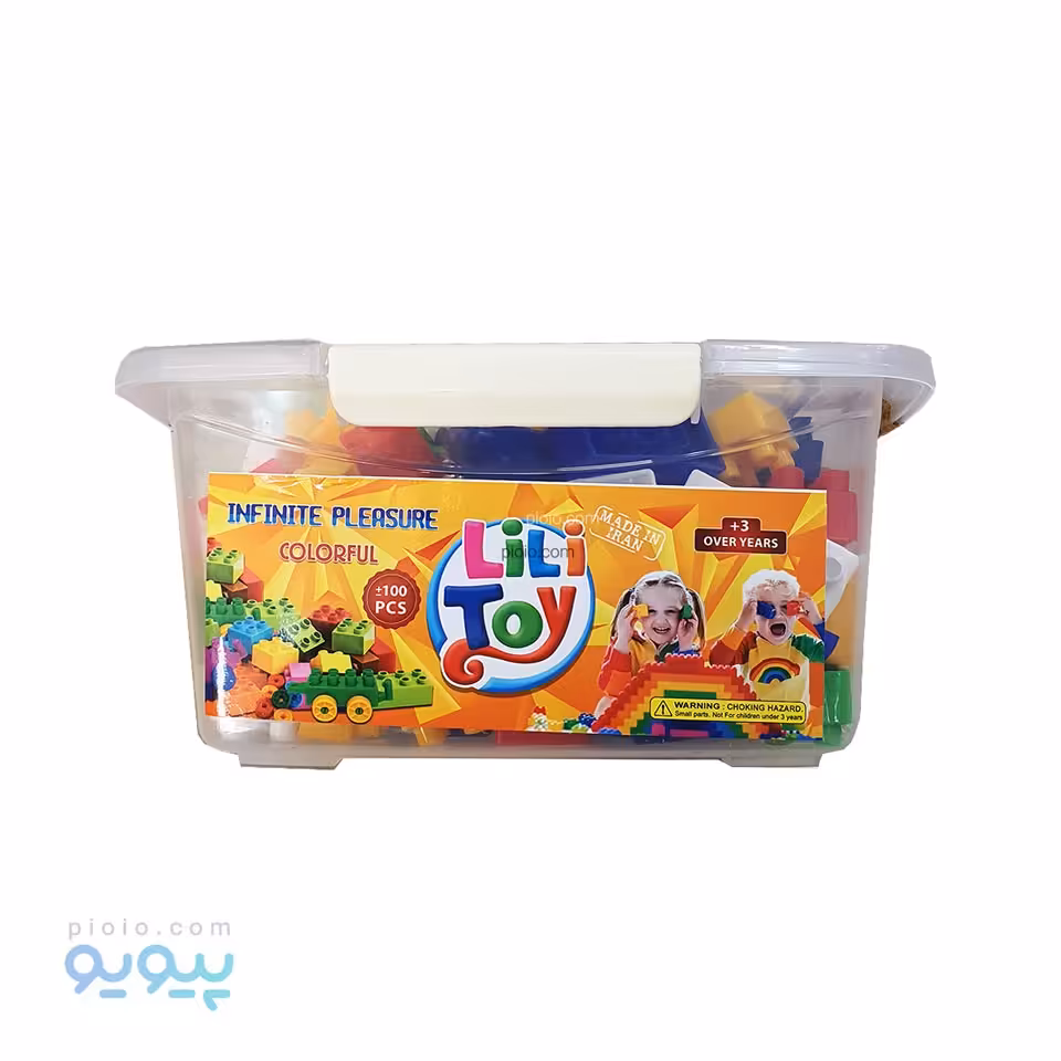 خانه سازی باکس 100 قطعه لی لی تویز آیتم 4618 تک و عمده