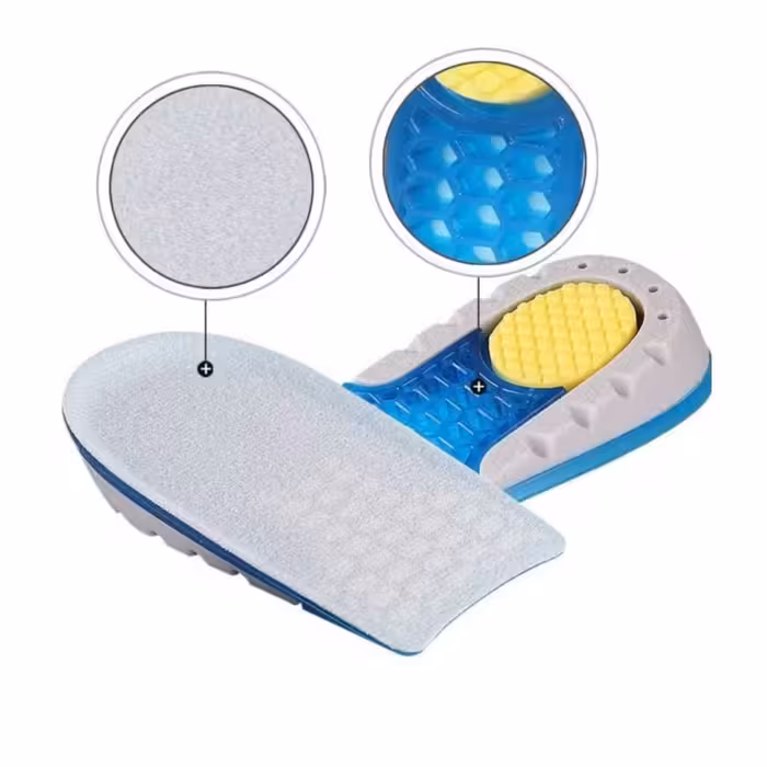 پد افزایش قد طبی مدل سیلکونی مناسب خار پاشنه  3/5 سانتی متری