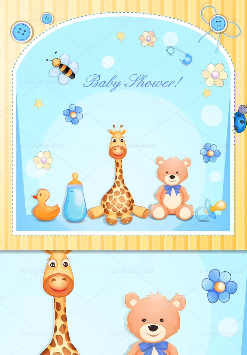 وکتور سیسمونی کودکان | گرافیک با طعم تربچه