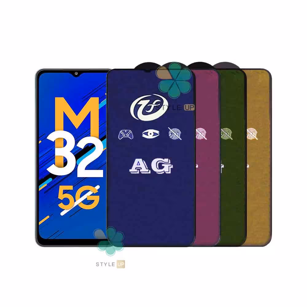 گلس مات گوشی سامسونگ Samsung Galaxy M32 5G مدل Rainbow