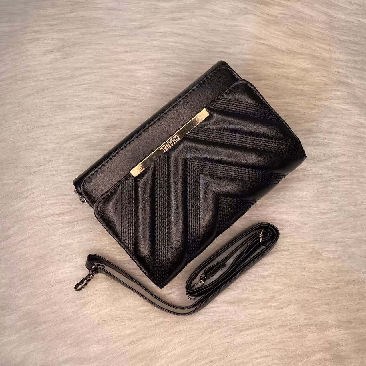 کیف کج طرح دار دخترانه 