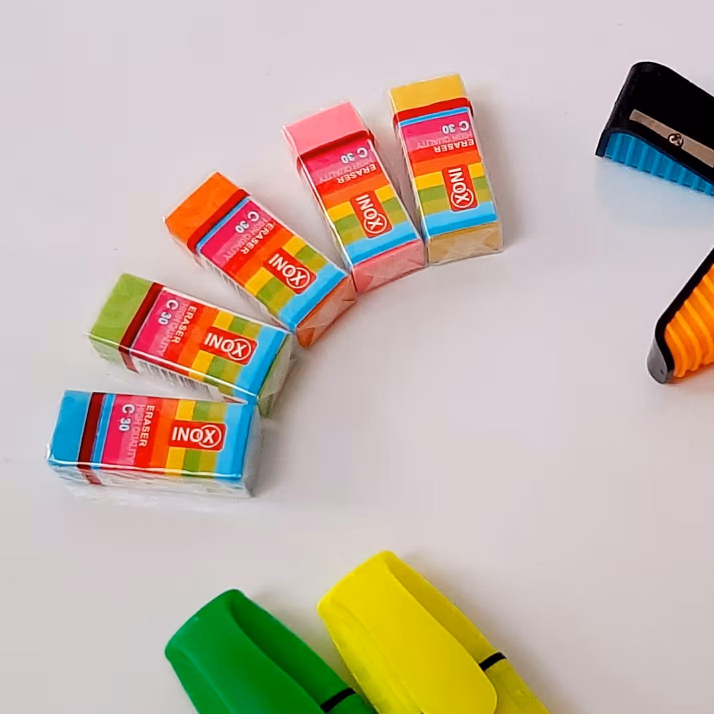 پاک کن اینوکس 1 عددی با رنگ بندی شاد و جذاب