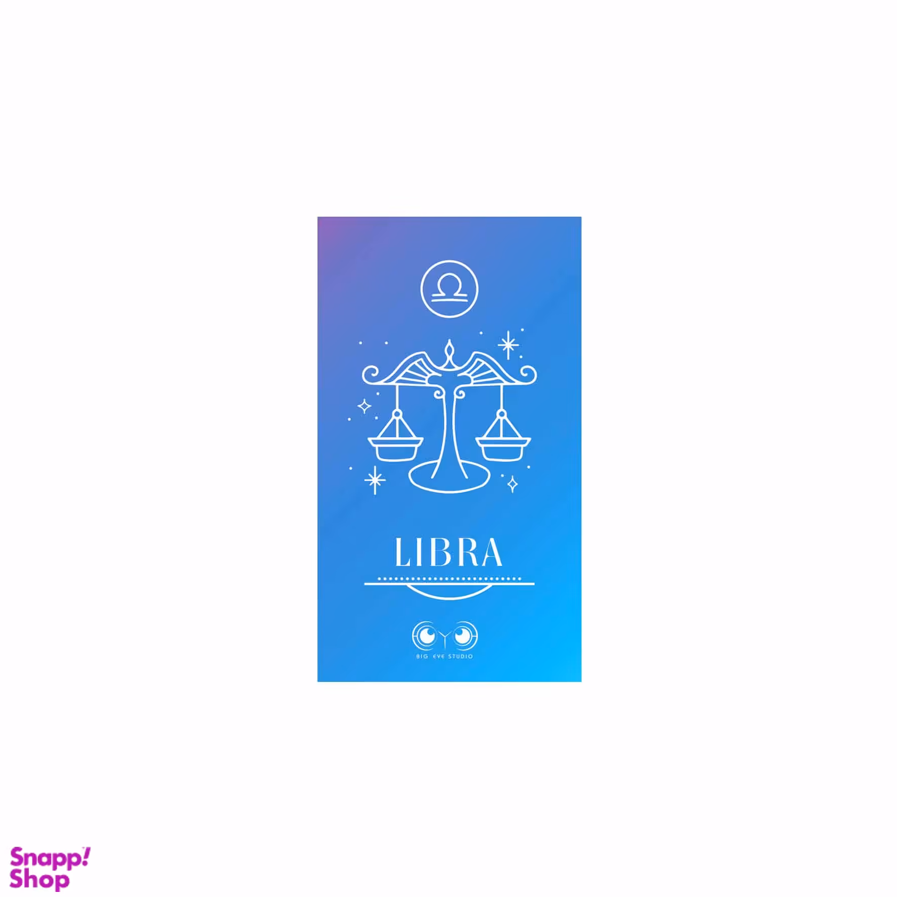 استیکر لپ تاپ مدل نشان متولدین مهر ماه