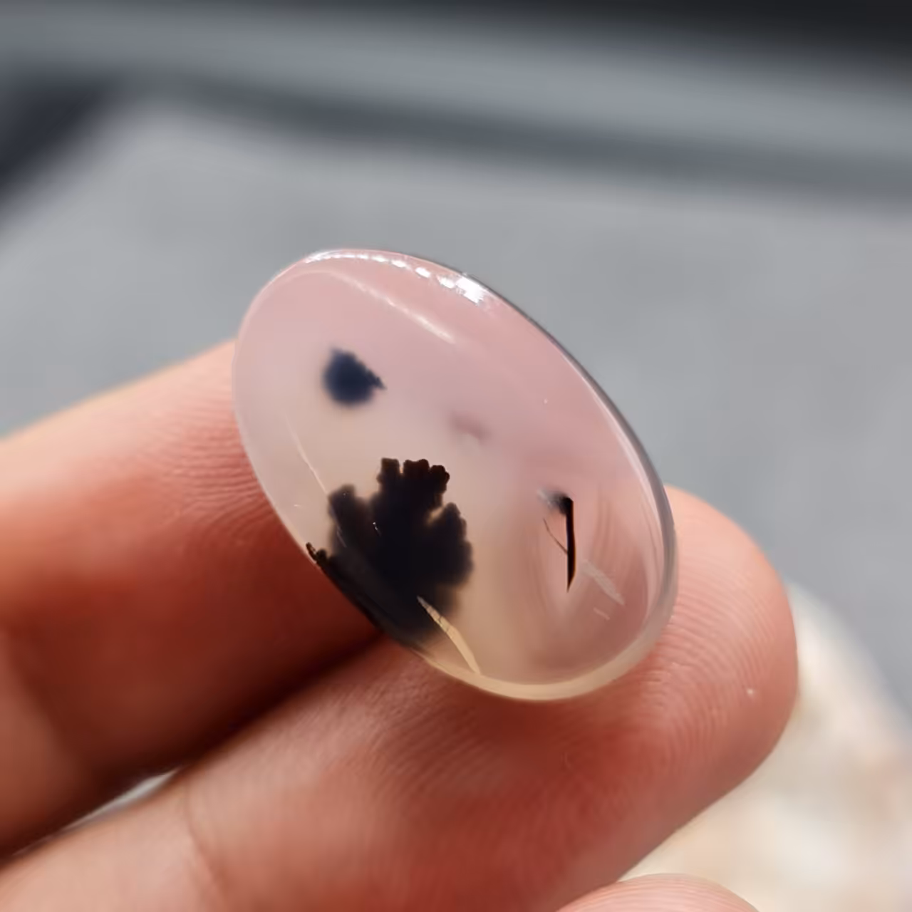  نگین  فوق العاده زیبای سنگ عقیق شجر صد درصد طبیعی اصل قائن
کد 27675