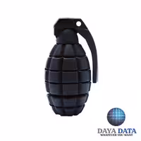 فلش مموری فانتزی دایا  دیتا طرح نارنجک   مدل PW1006-7 ظرفیت128GB -USB2 رنگ مشکی