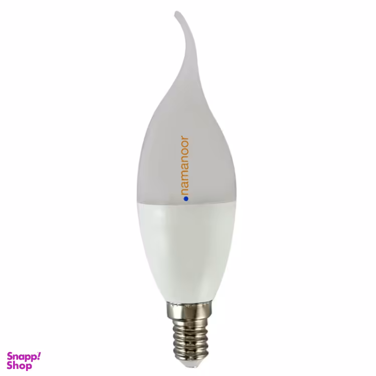 لامپ ال ای دی 7 وات نمانور مدل اشکی پایه E14 بسته 5 عددی