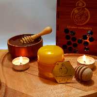 عسل مسافرتی مرکبات (بهار نارنج) 100 درصد  طبیعی خام دیابتی جنوب مهرگان ایران   ( 100گرم )
