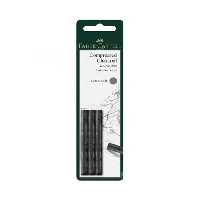 ذغال فشرده 3 عددی خیلی نرم (Extra) فابر کاستل FABERCASTELL