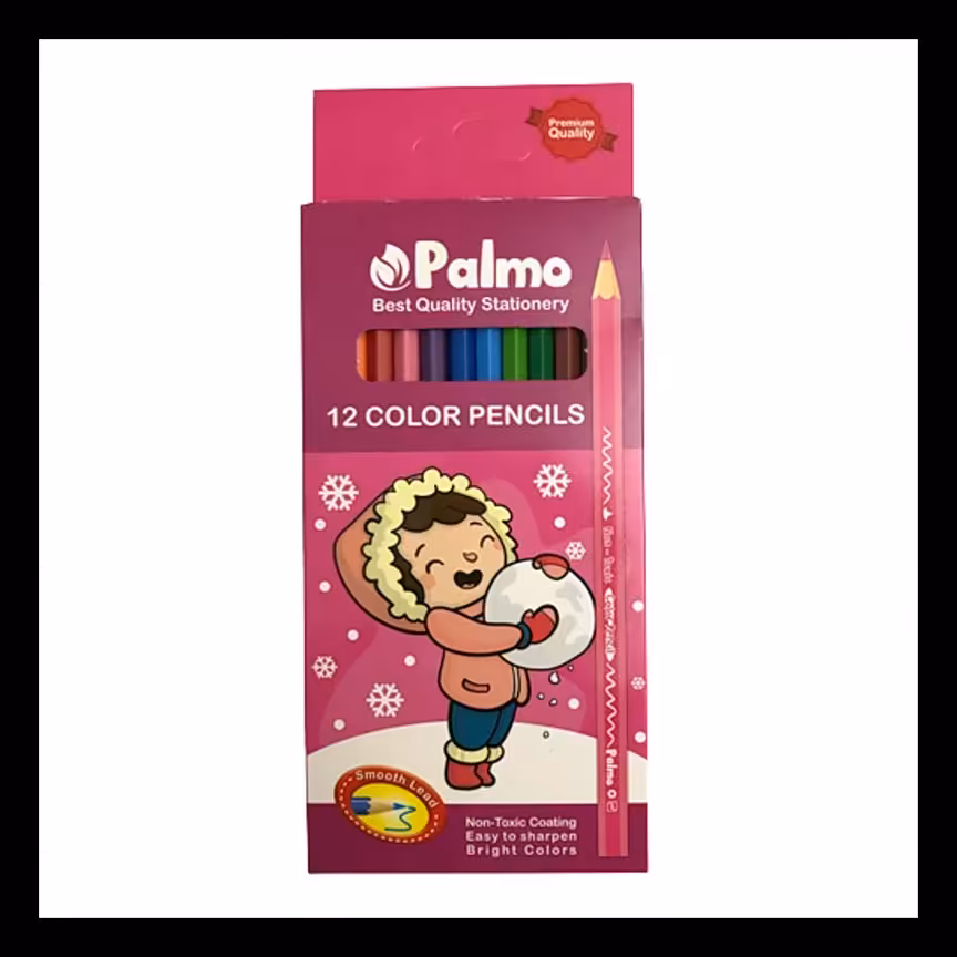 مداد رنگی 12  پالمو تکی 
