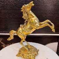 دکوری اسب پرش برنزی