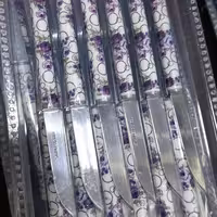 کارد میوه خوری تیز  دیاموند بسیار تیز و عالی بسته 12 عددی