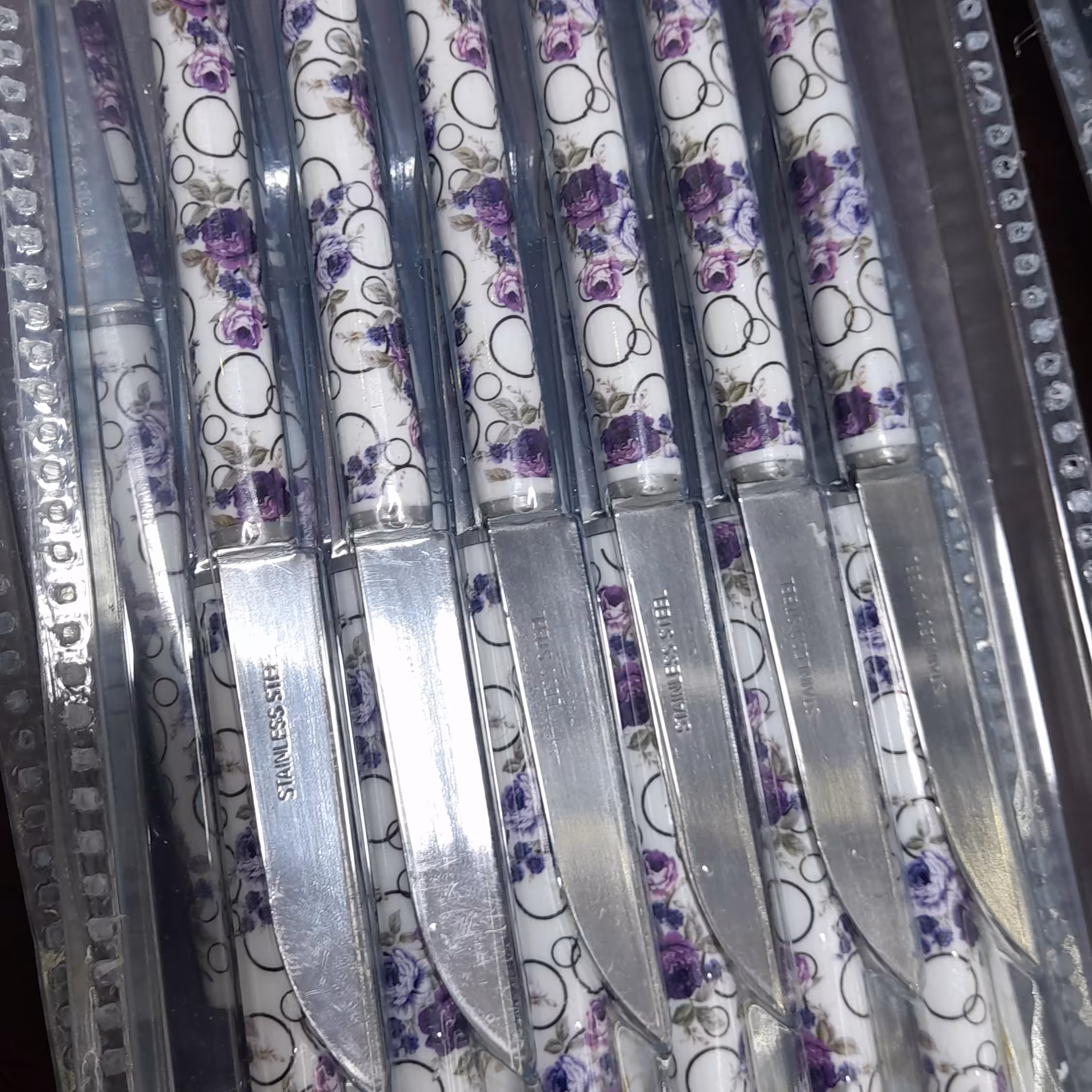 کارد میوه خوری تیز  دیاموند بسیار تیز و عالی بسته 12 عددی