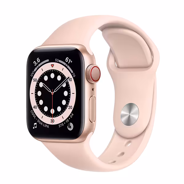 ساعت هوشمند اپل سری 6 Aluminum Case 40mm / (طلایی - Gold)