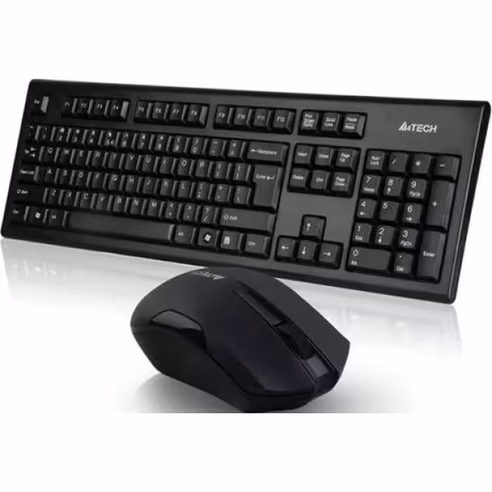 کیبورد و موس بی سیم ای فورتک 3000N