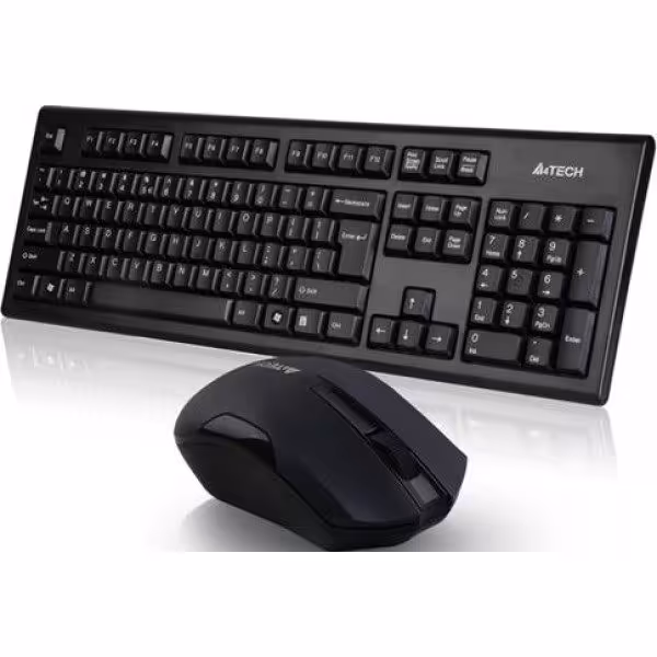 کیبورد و موس بی سیم ای فورتک 3000N