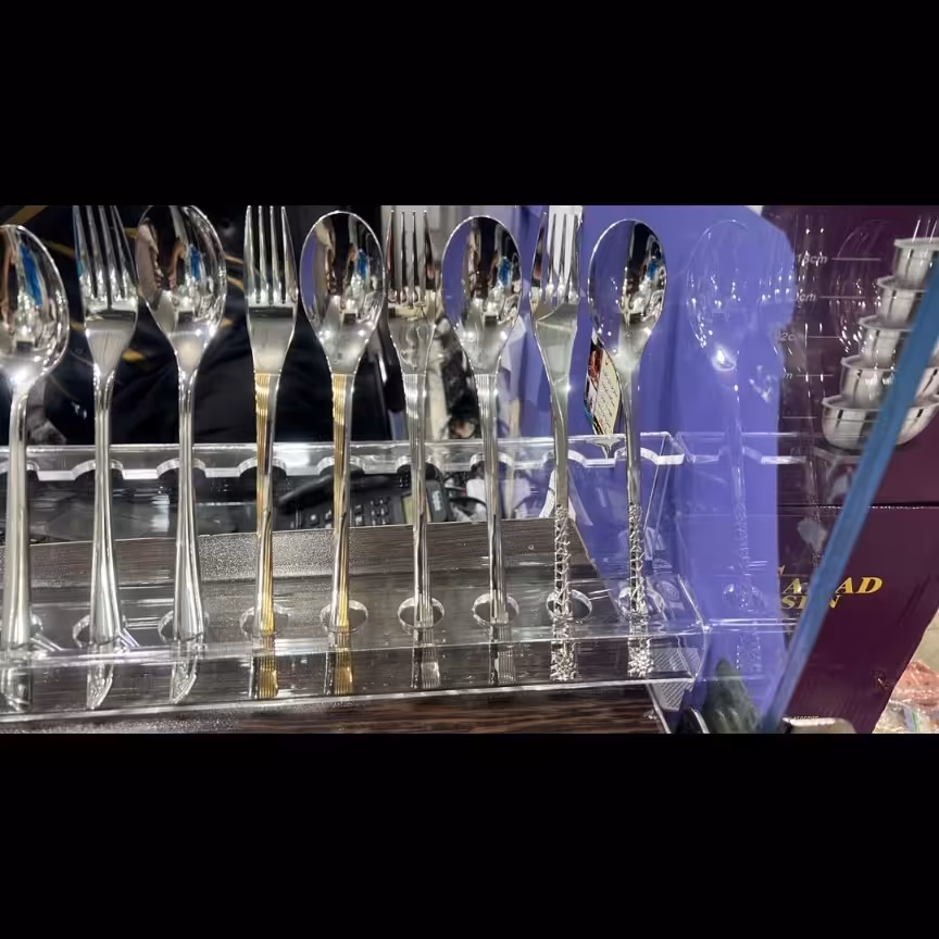 سرویس قاشق چنگال 24 نفره اروپایی 120 پارچه