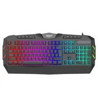 کیبورد مخصوص بازی هیسکا مدل HX-KEG400 RGB