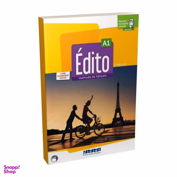 کتاب Edito A1 second edition اثر Pinson Cecile انتشارات Didier
