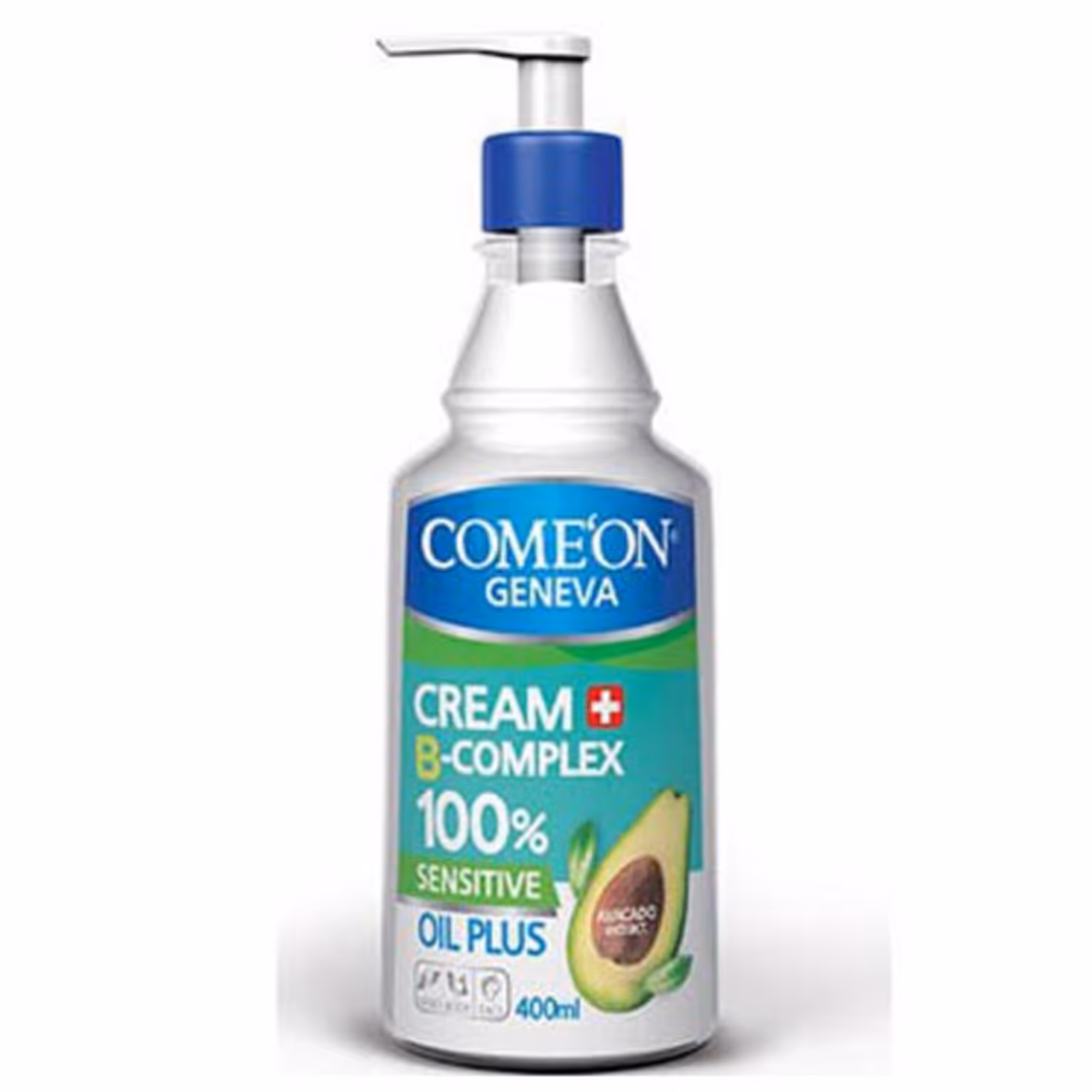 کرم پمپی ب کمپلکس پوست های خشک آووکادو 400 میل کامان