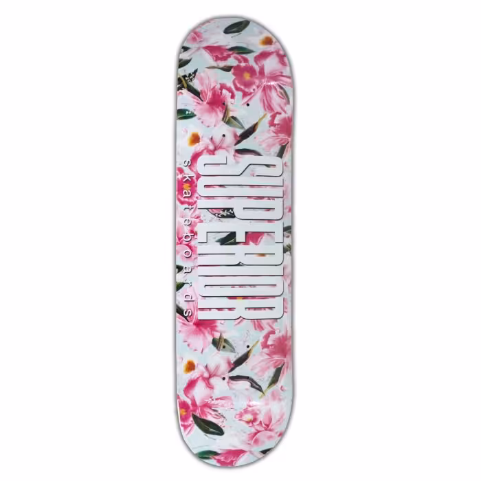 دک اسکیت‌ برد سوپریور Floral Pink