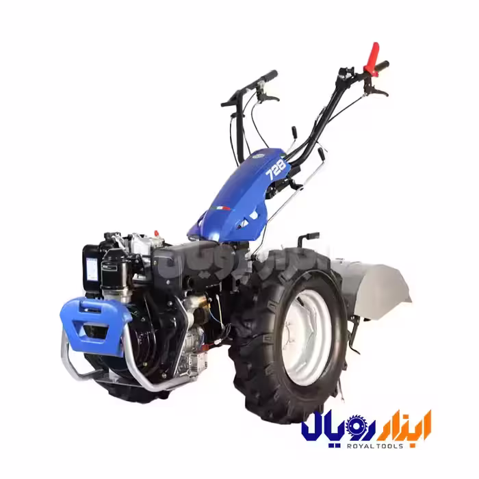 تراکتور دوچرخ BCS 728 ایتالیا موتور دیزلی