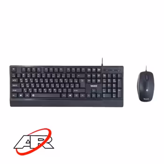 کیبورد و ماوس سیم دار بیاند مدل BMK-6220