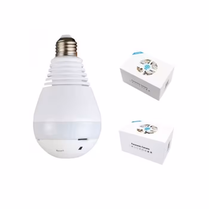 دوربین مداربسته لامپی تحت شبکه پاناروما مدل V380pro