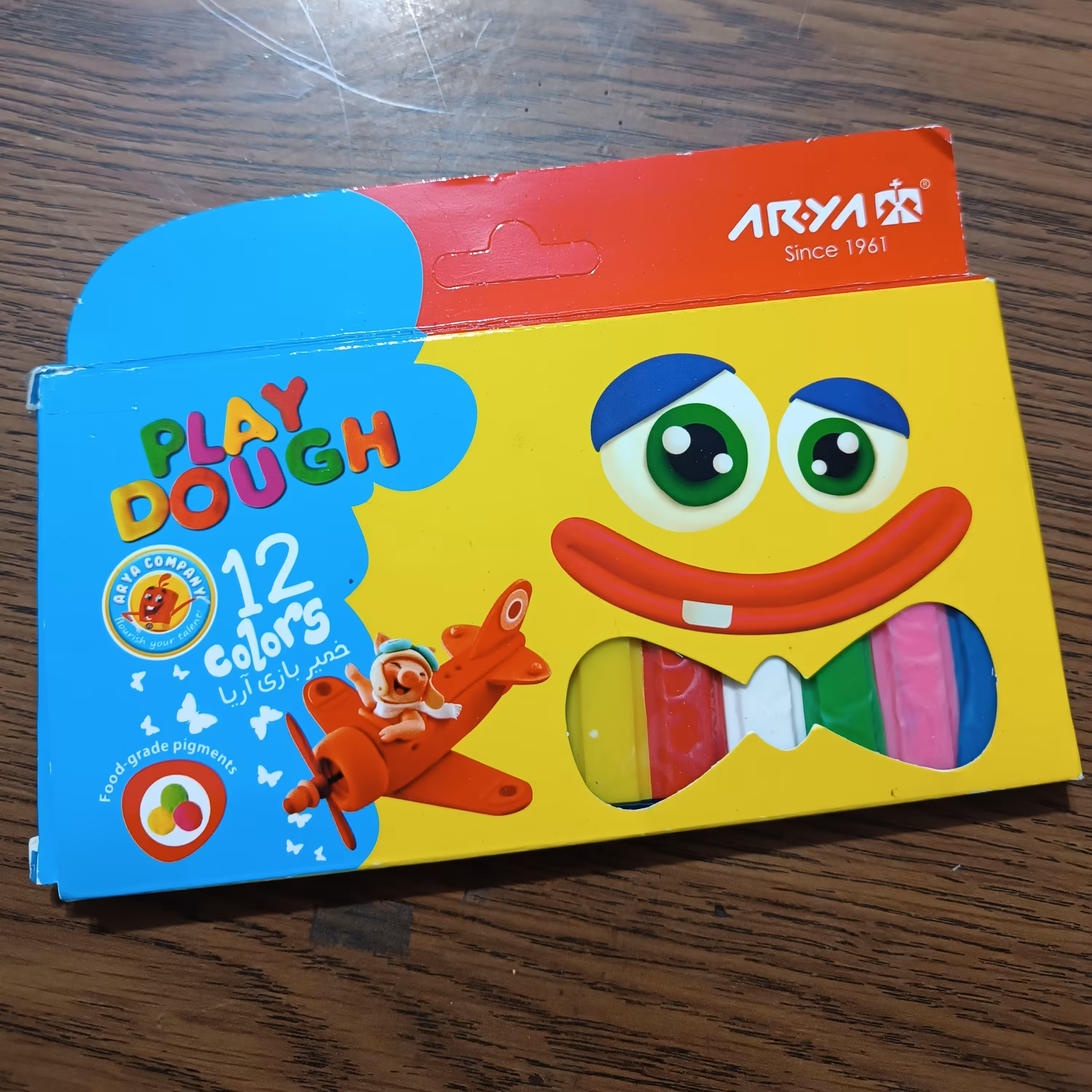 خمیربازی آریا 12 رنگ