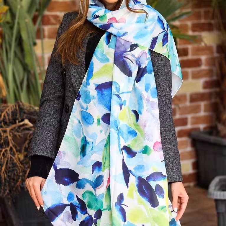 شال نخی ابرنگی