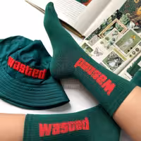 ست کلاه باکت و جوراب ساقدار Wastied فری سایز