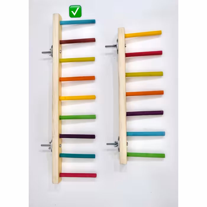 نردبان یکطرفه پیچ و مهره دار سایز بزرگ 9 پله 