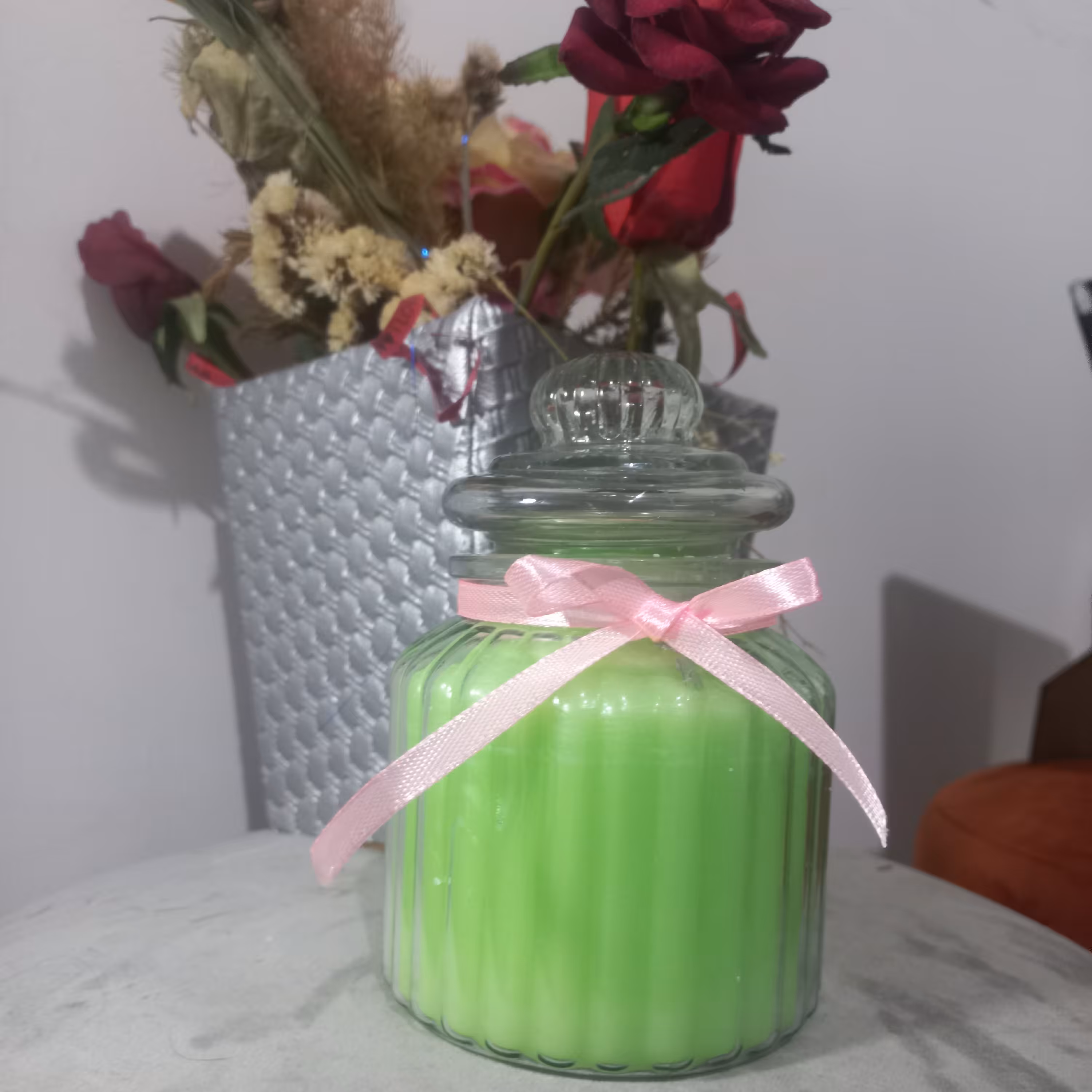 شمع جار عطری 