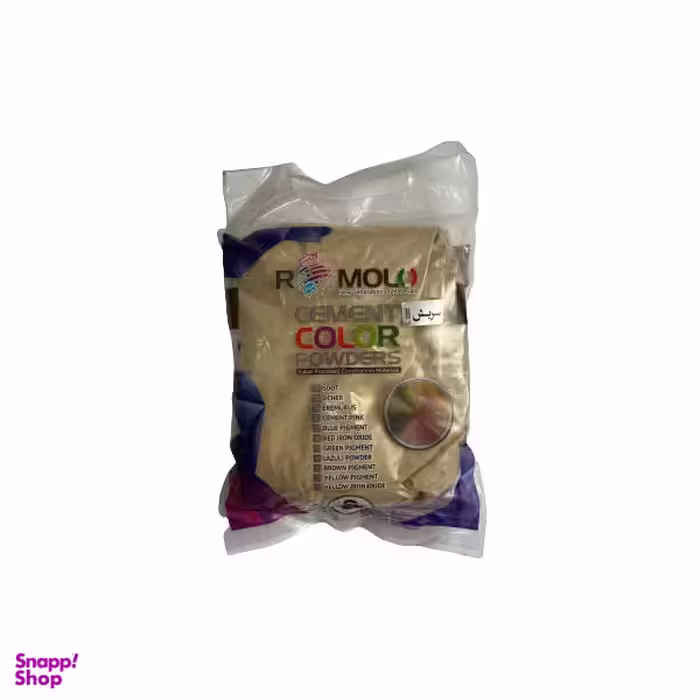 پودر رنگ سیمانی رومولو (Romolo) مدل سریش وزن 500 گرم
