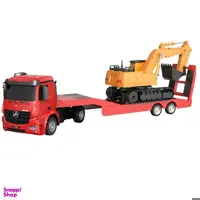 ماشین بازی کنترلی مدل کامیون مرسدس بنز حمل جرثقیل کد E663-003