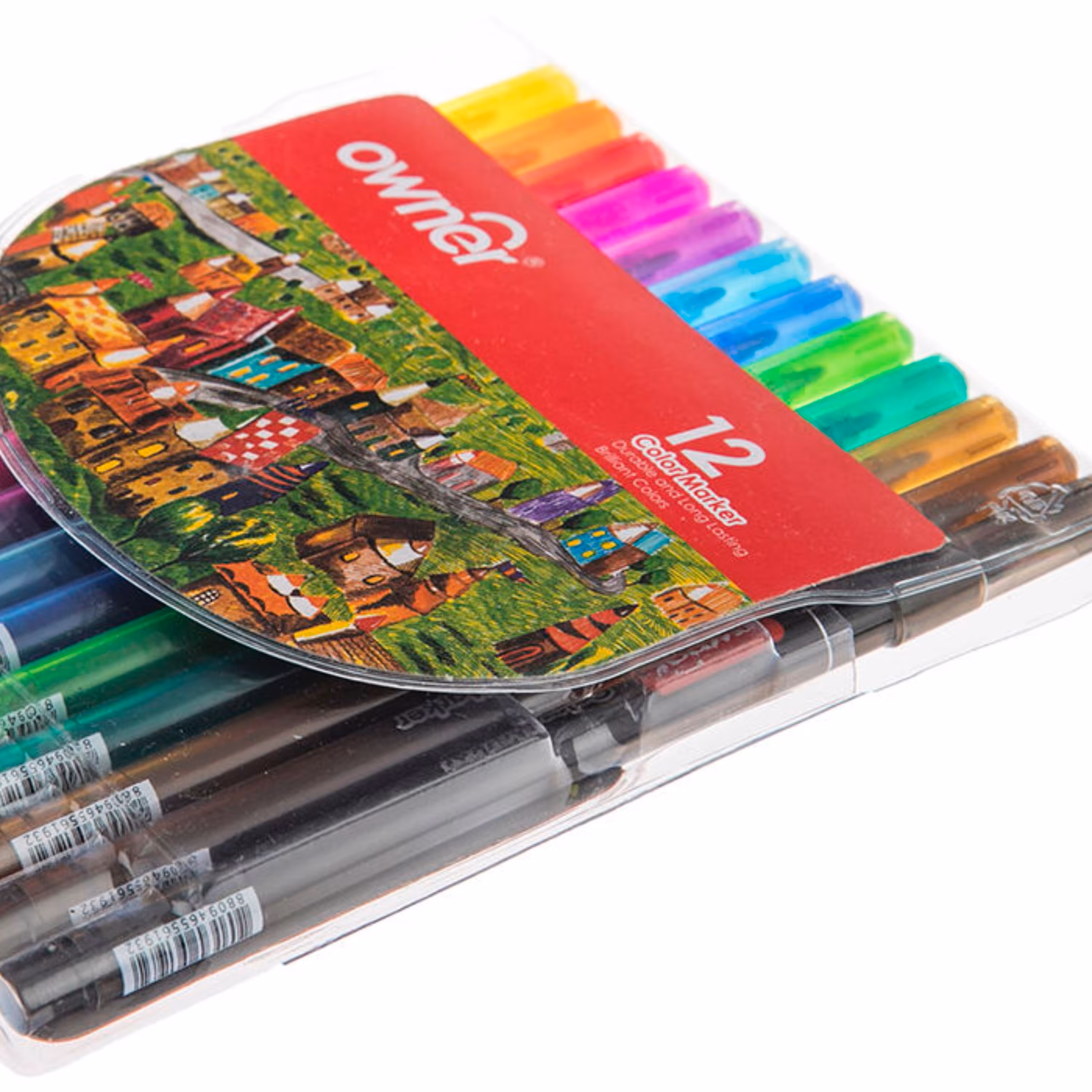 ماژیک 12 رنگ اونر