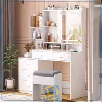 میز آرایش لامپ دار DJ718